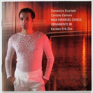 Max Emanuel Cencic Scarlatti Cantate d´amore CD Capriccio 67067 4006408670674